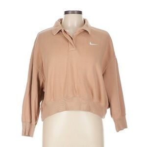 Nike Cropped Pullover Sweatshirt L